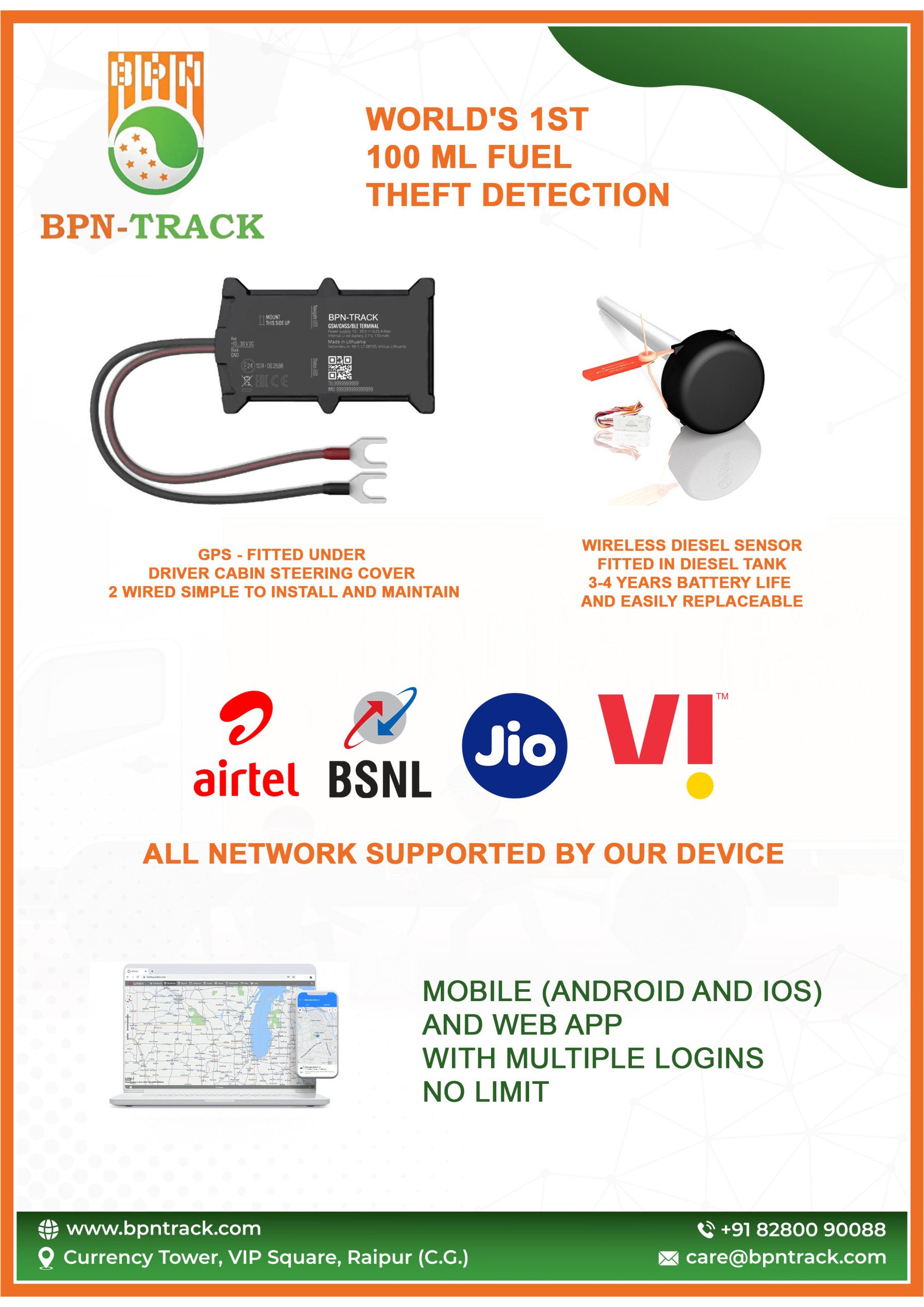 FUEL MONITORING GPS SYSTEM