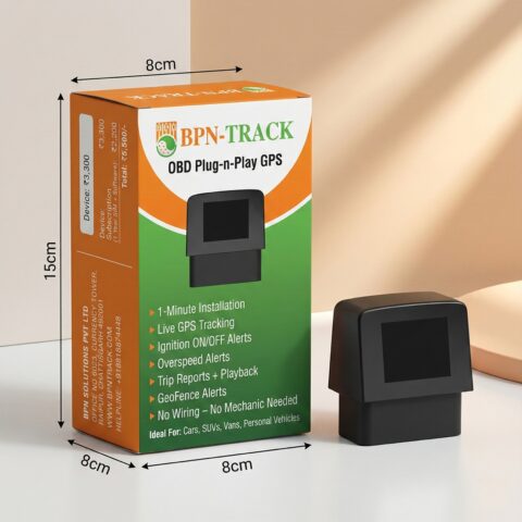BPN-TRACK 4G OBD Plug and Play GPS Tracker for Cars with Live Vehicle Tracking